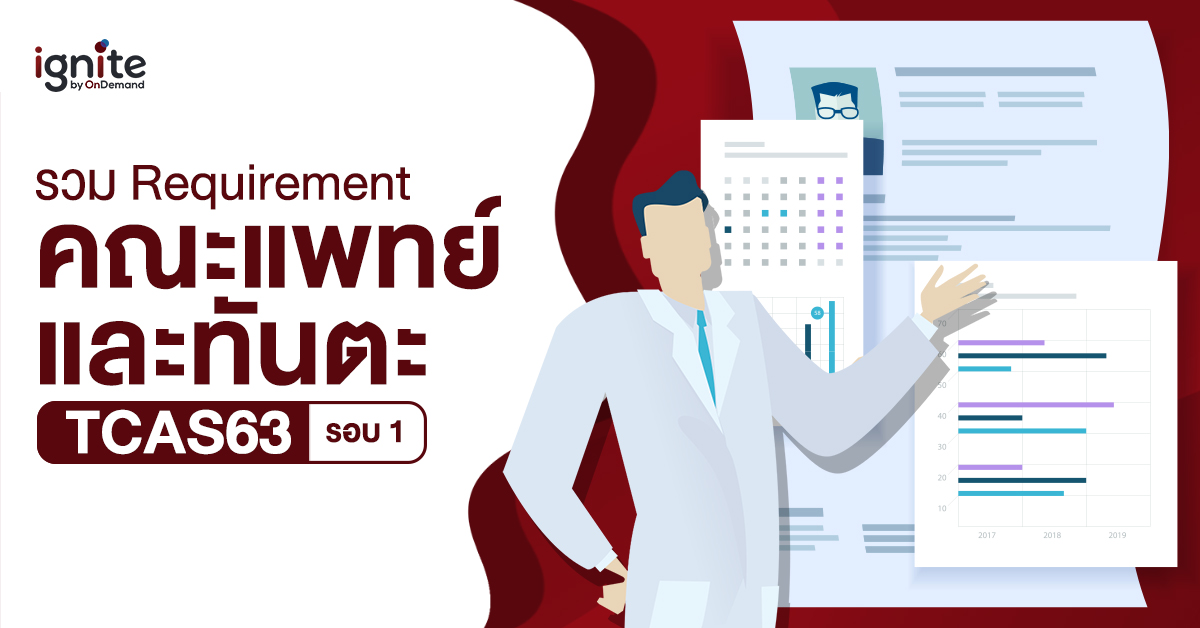 รวม requirement คณะแพทย์ศาสตร์ และ ทันตะศาสตร์ tcas63 รอบ 1 - Bigcover1