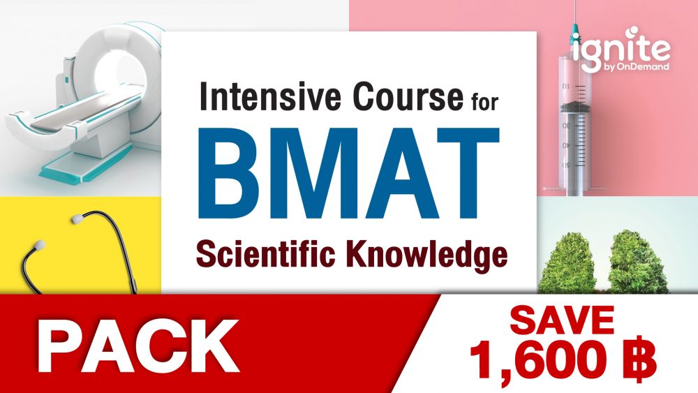 คอร์สเรียน BMAT Part 2 Scientific Knowledge PACK ออนไลน์ - ignite by OnDemand