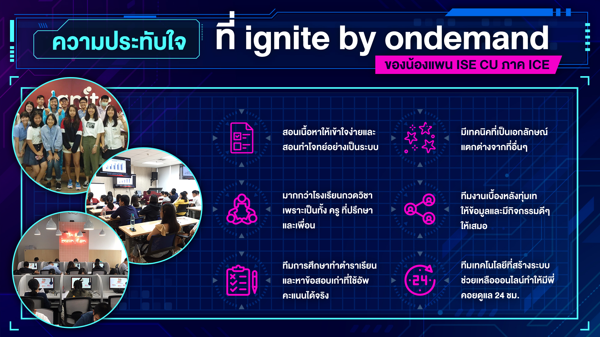 ความประทับใจที่ ignite - น้องแพน โรงเรียนโยธินบูรณะ - ise chula ภาค ice - Bigcover5