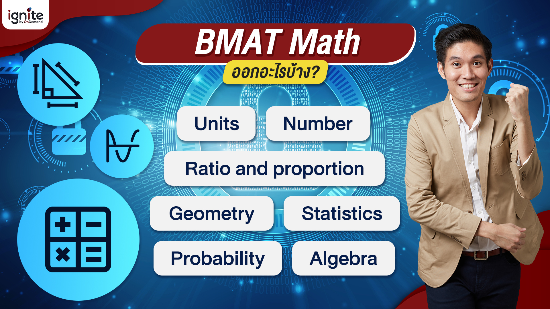 ข้อสอบ BMAT Math - Specification 2021 - Bigcover5
