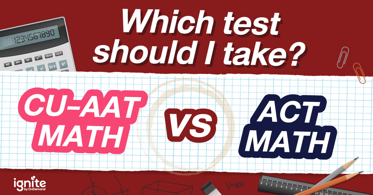 เปรียบเทียบความแตกต่างระหว่างข้อสอบ CU-AAT Math VS ACT Math - Thumbnail