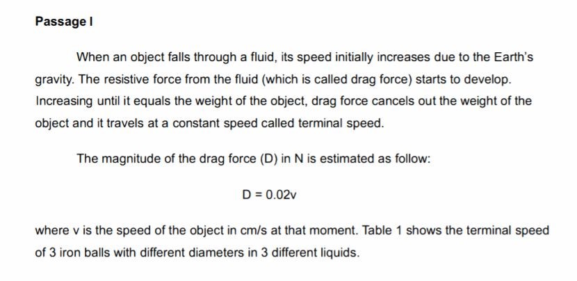 ACT Science - test