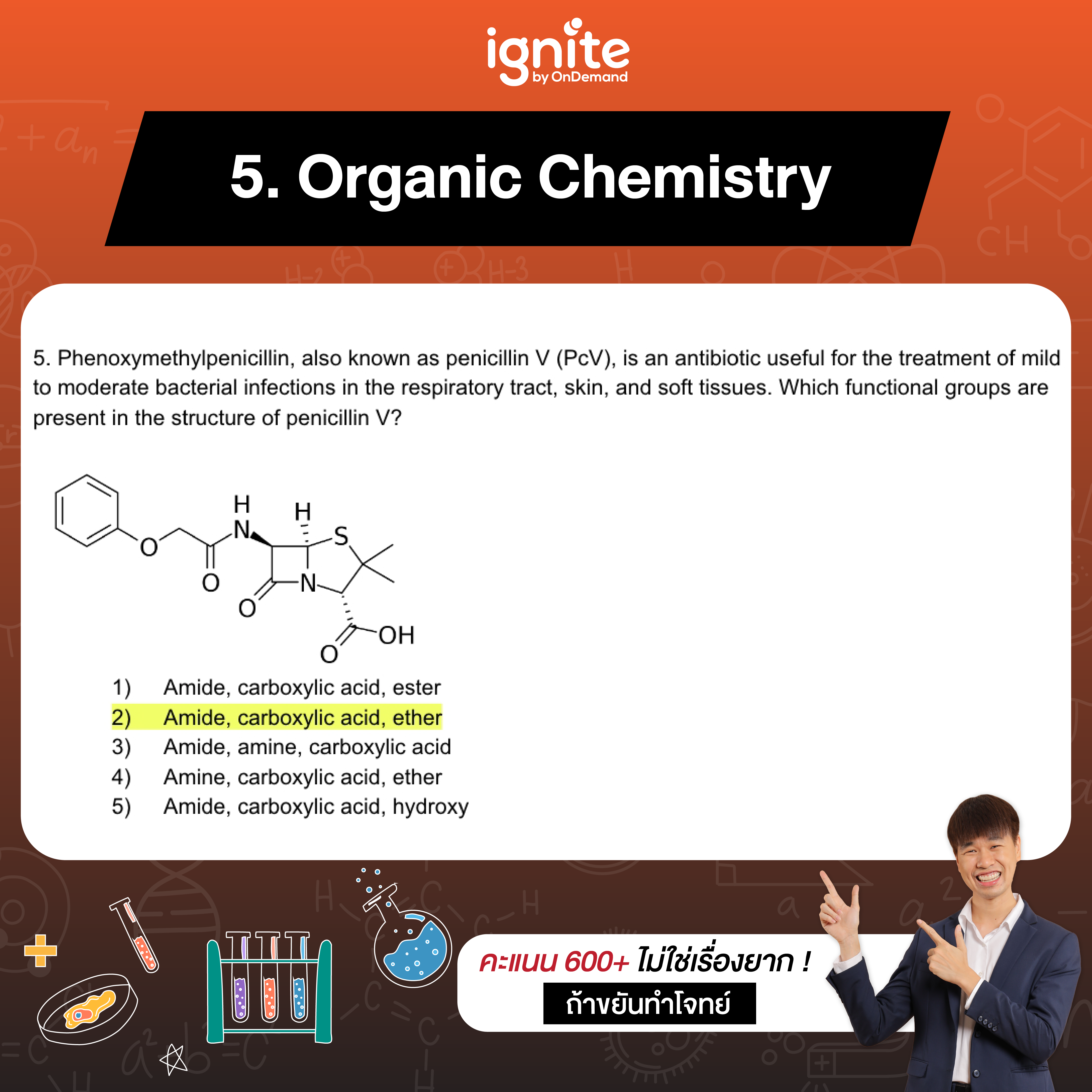 Organic Chemistry CU-ATS - Chemistry - Jan 2023 - ignite by OnDemand