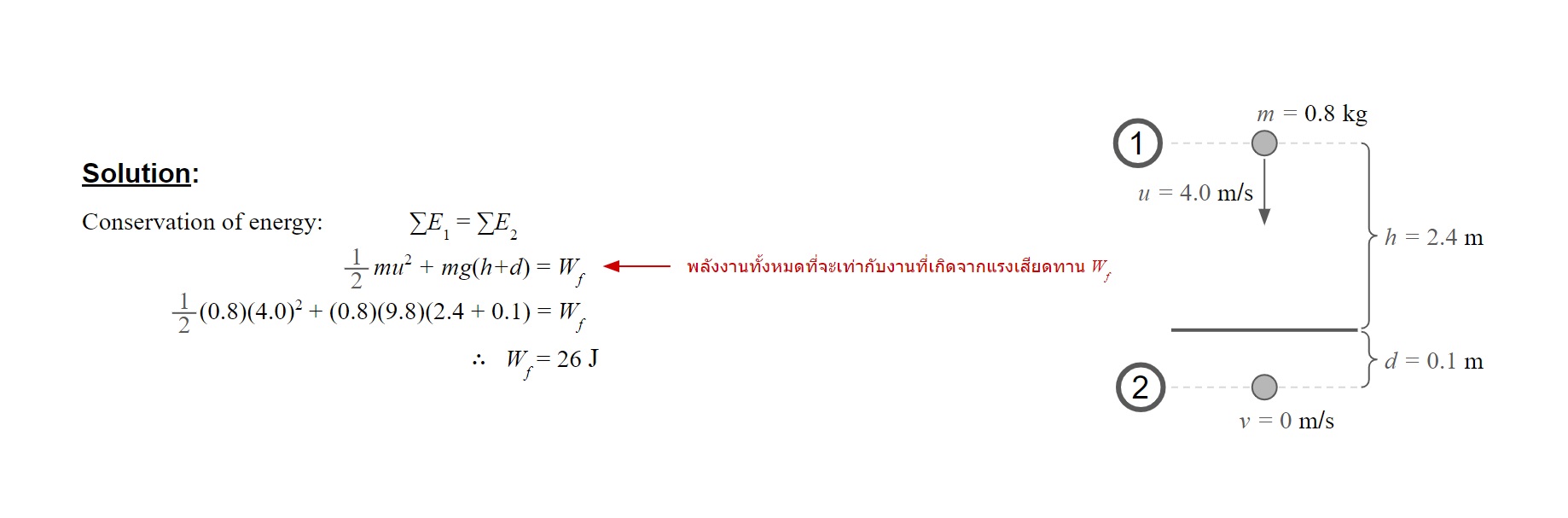 cu-ats - physics - ตัวอย่างโจทย์ 2