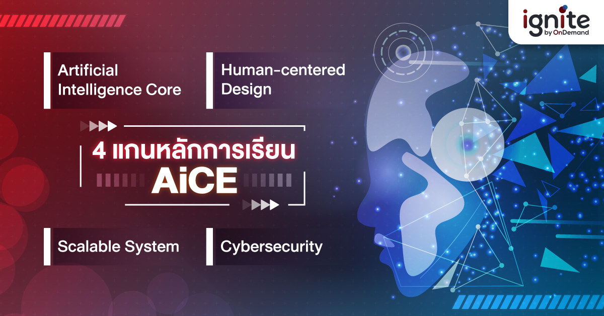 แกนหลัก AiCE CMKL - ignite by OnDemand - Banner