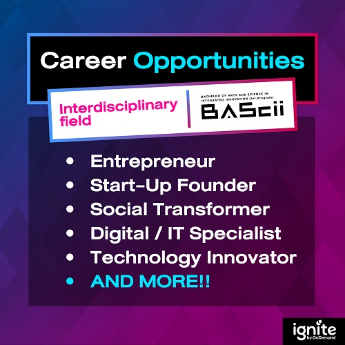 Careers opportunities lists for BAScii CU