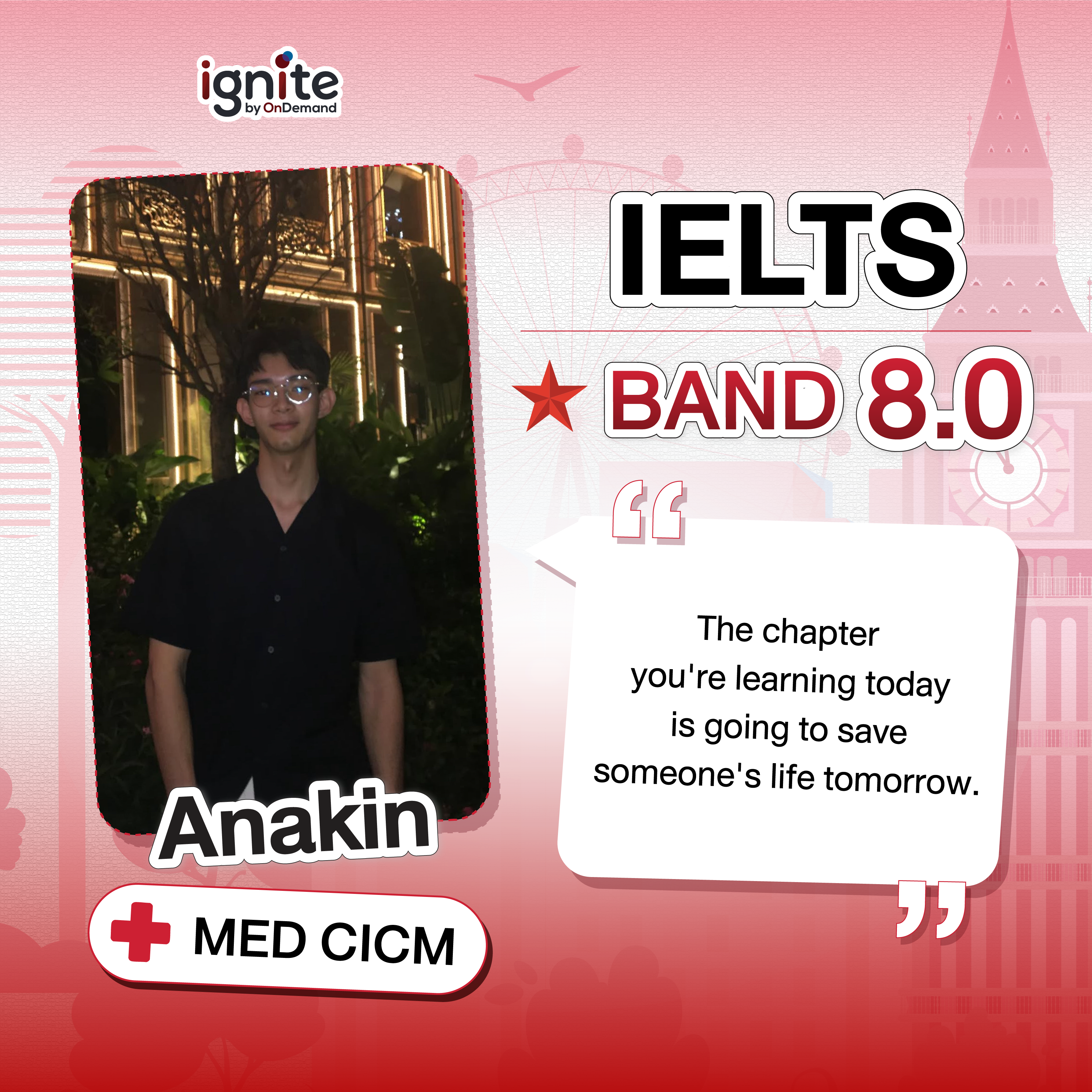 IELTS Band 8.0